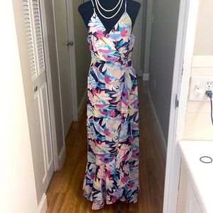 Floral maxi dress